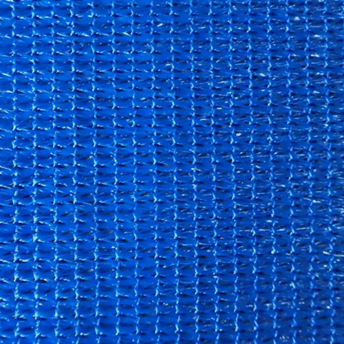 Blue shade cloth