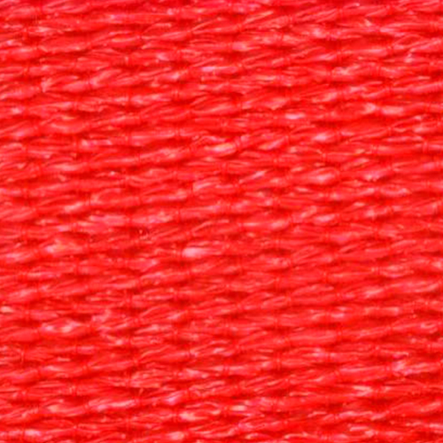 Red shade cloth